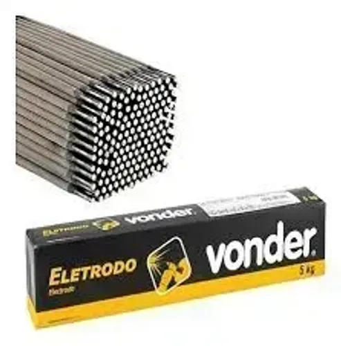 Eletrodo Solda Elétrica E6013 Diam 2,5 Mm Emb 5,0 Kg Vonder