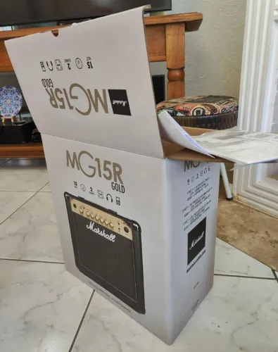 Amplificador Marshall MG15R Gold