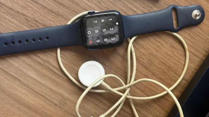 Apple Watch Series 6 44mm GPS - Azul Marinho - Excelente estado