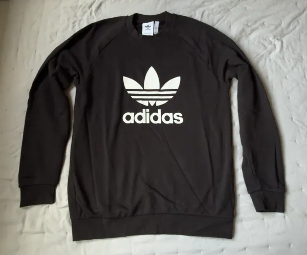 Moleton Adidas originals vintage trefoil tamanho M
