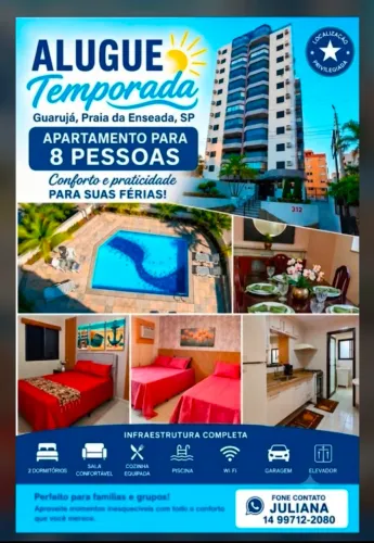 PRAIA GUARUJÁ ALUGUEL TEMPORADA