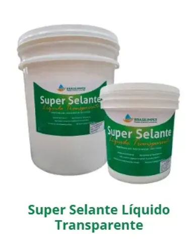 Brasilimper - Super Selante Liquido Transparente - 3,4KG