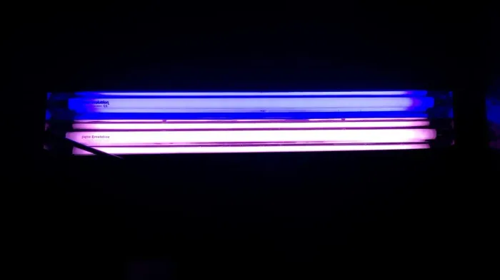 Luminaria 2 x T5 24w Aqualuz Aquario Marinho Plantado