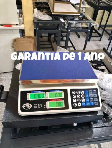 Balança comercial garantia 1 ano