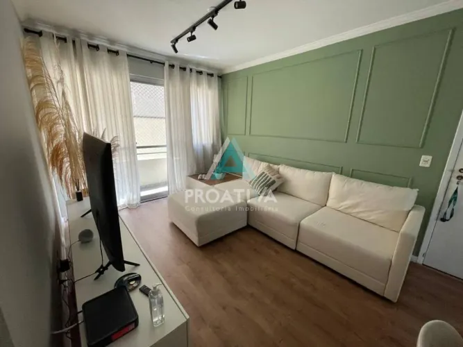 Apartamento com 2 dormitórios com 1 suite à venda, 91 m² por R$ 600.000 - Campestre - Sant