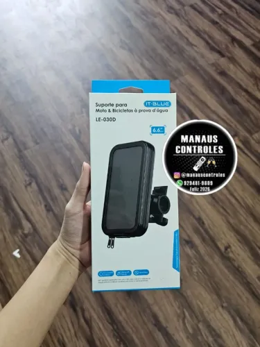 R$45 Suporte para moto 6.6 ( a prova d'água) 
