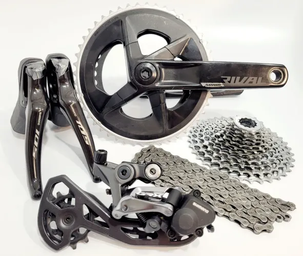 Grupo Gravel Shimano 105 / GRX / Rival