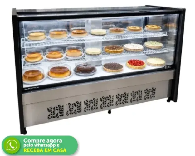 Balcão de Tortas 1,75 metros Ar Forçado Polar