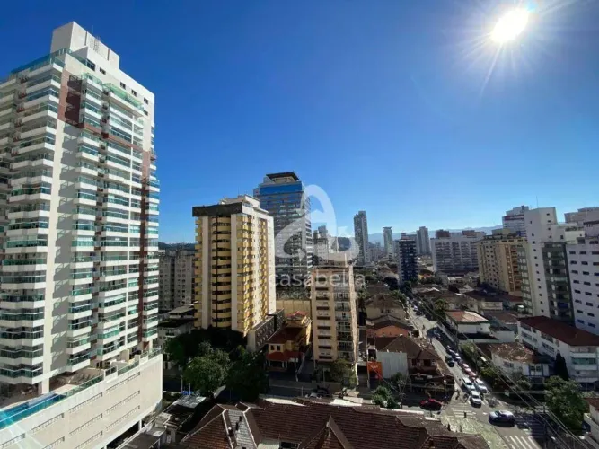 Apartamento com 1 dormitório à venda, 69 m² por R$ 650.000,00 - Gonzaga - Santos/SP