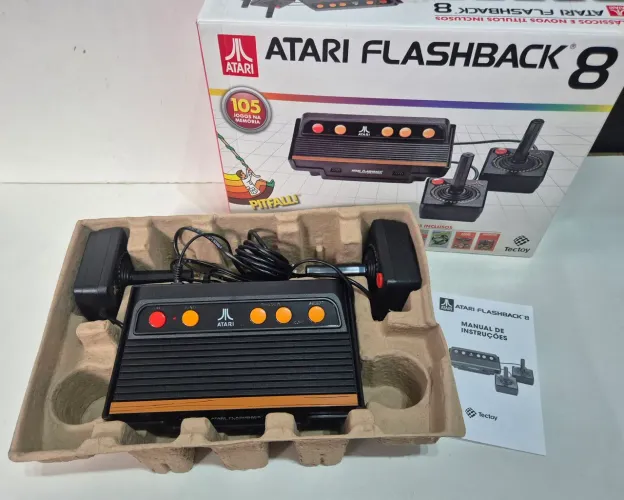 Atari Flashback 8 edição 40 aniversário modelo nacional