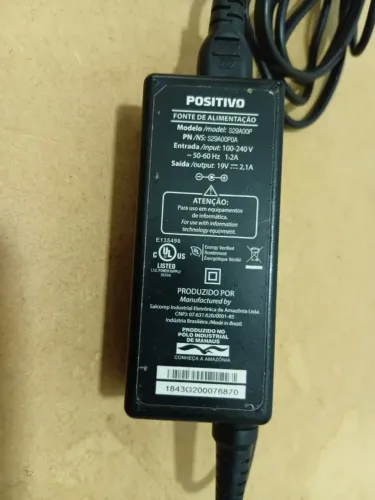 Fonte Carregador Positivo S2900P0A 19A 2,1A Usada