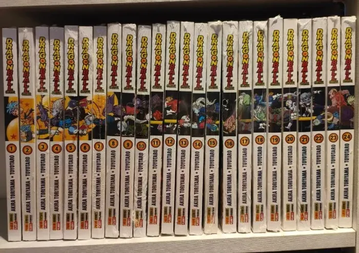 Dragon Ball Super Mangás 24 volumes coleção completa lacrada reimpressão