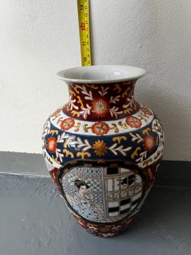 Vaso chinês raridade assinatura mandarim