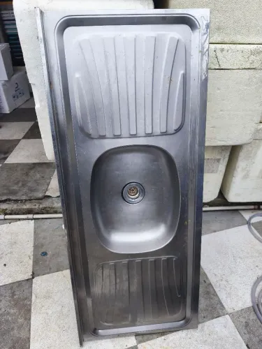 Pia de inox 1,20 x 50
