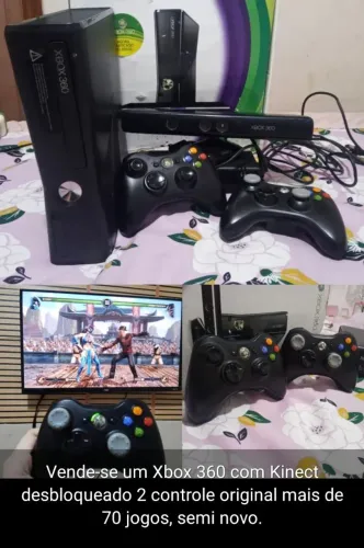 Vende-se 1 Xbox 360 completo