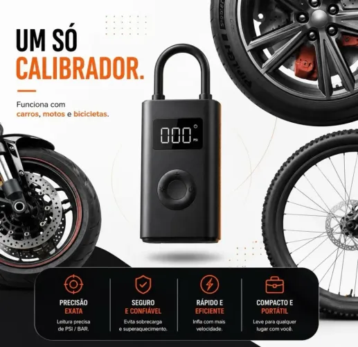 Bomba de Ar Portátil