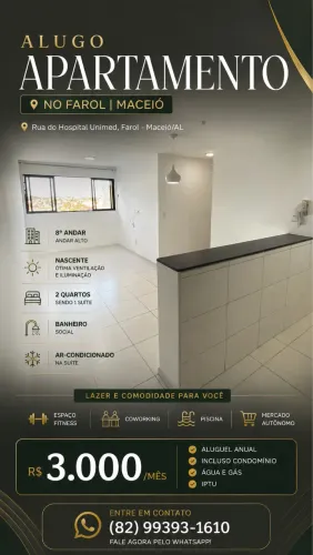 ALUGO APARTAMENTO NO IB GATTO - Farol