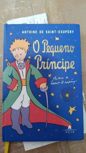 Livro Pequeno Príncipe capa dura