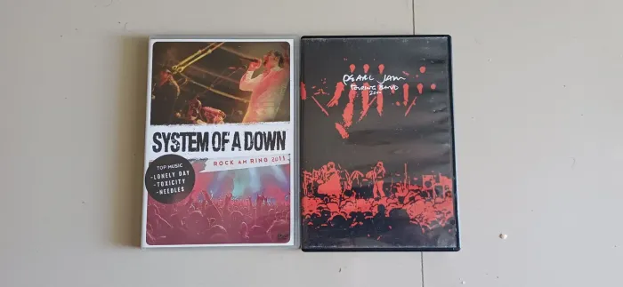 Dvd's de rock
