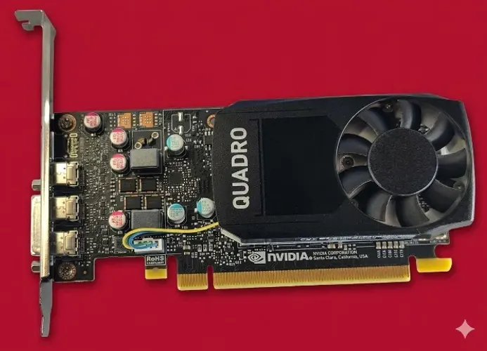 Placa Vídeo Pcie Nvidia Pny Quadro P400 2gb+cabo D.port/hdmi