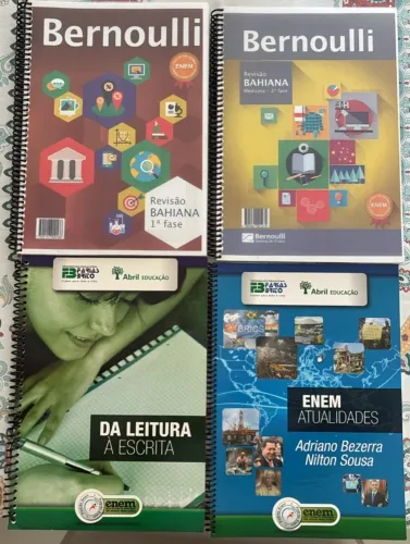 VENDO - Livros Estudos Pré vestibular ENEM