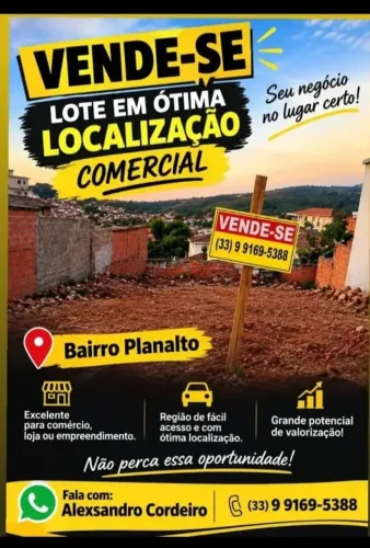 Vende-se lote em capelinha mg