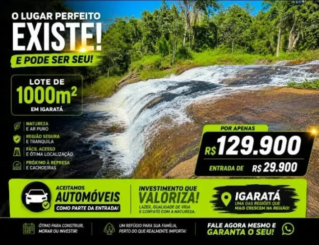 VOCÊ ESTÁ A UM PASSO DE REALIZAR O SONHO DA SUA CHÁCARA!