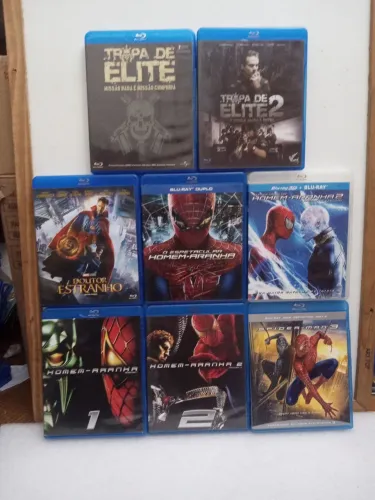 Coleção Homem-Aranha+Tropa de Elite original