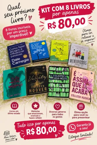 8 LIVROS POR APENAS $ 80.00