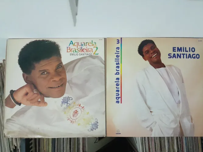 Discos do Emílio Santiago 
