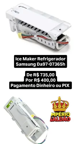 Ice Maker Refrigerador Samsung Da97-07365h Produto Novo