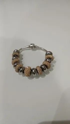 Pulseira em Prata 925 com berloques Swarovisk