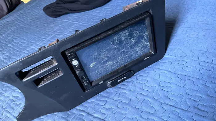 Multimídia Kp-c19a/painel rádio honda city 2015/2017