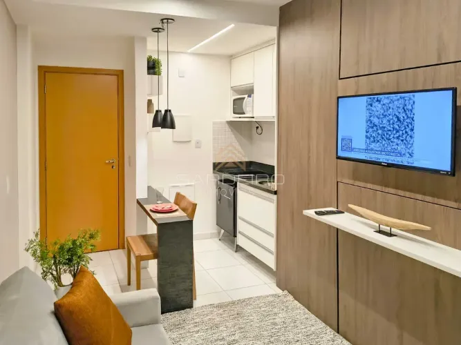 VENICE PARK RESIDENCE SERVICE - STUDIO MOBILIADO E ALUGADO - PARK SUL - BRASÍLIA-DF