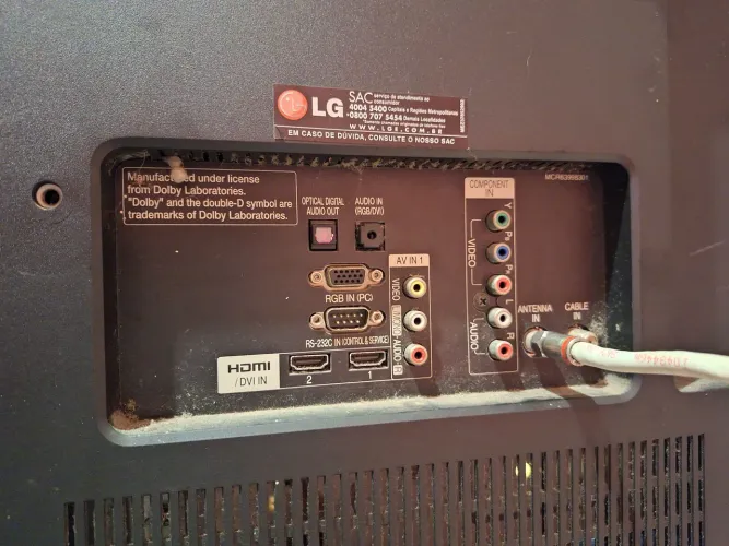 Tv 42 LG conversor hd