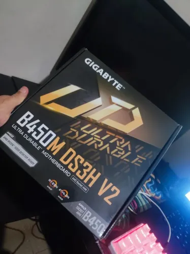 ? PLACA MÃE GIGABYTE B450M DS3H V2 - AM4 | ÓTIMO CUSTO BENEFÍCIO ?