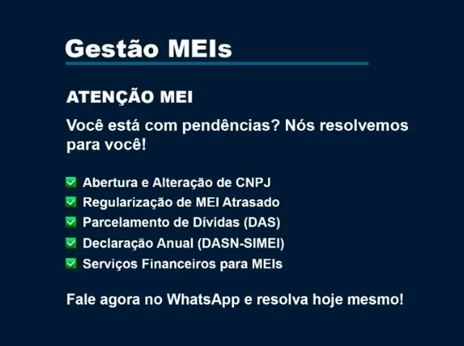 Regularize seu CNPJ MEI em Minutos!