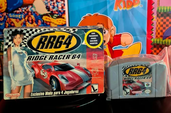Ridge Racer 64 Game original para Nintendo 64