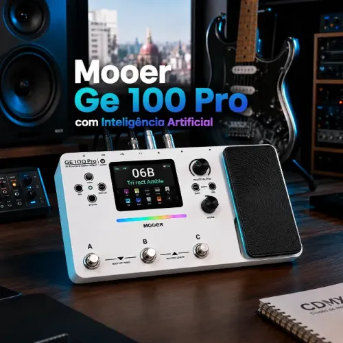 Pedaleira Mooer GE100 Pro (LACRADA- Ultimas Unidades)