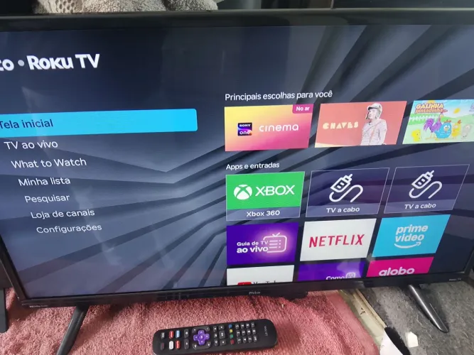 Tv smart Android Philco 32 rok completa 