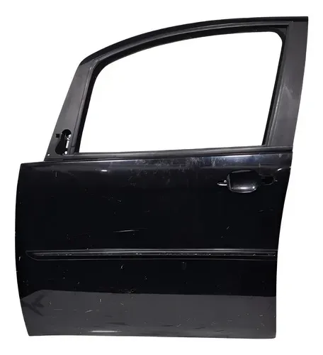 Porta Dianteira Esquerda Fiat Idea Preta 2011 2016 W91