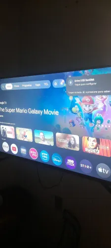 Smart tv tcl 50 polegadas Android 