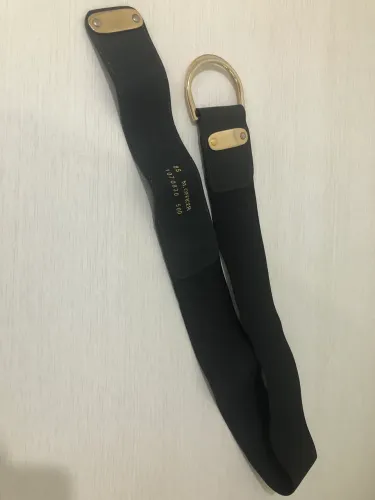 Cinto com elástico preto da M Officer em perfeito estado - Tamanho 85