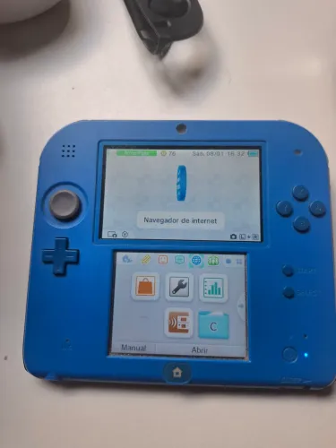 2DS desbloqueado(2017) + Memória de 14gb