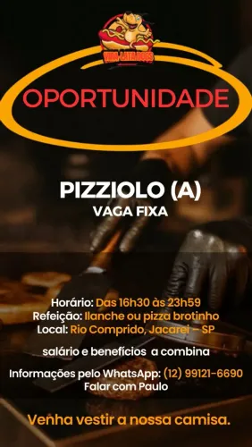 Vaga de emprego 