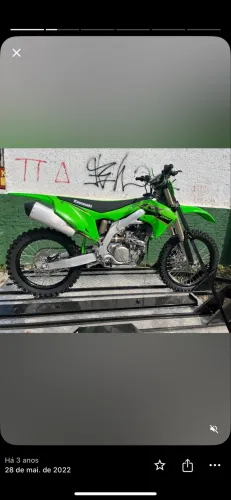 KX 250F racing novíssima com 28 hs. Oficial Rota K.