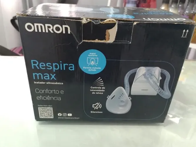 Inalador Nebulizador Ultrassônico Omron NE-U702 RespiraMax