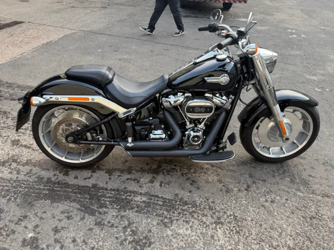 Harley-Davidson Fat Boy 114 - 2022 | Impecável | Cano Esportivo