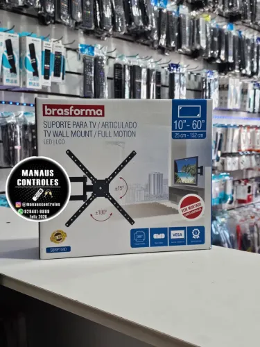Suporte para TV articulado 10 a 60 polegadas 