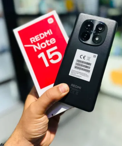 Smartphone Xiaomi Note 15 Excelente Custo Benefício - Android atualizado Preto 256/8